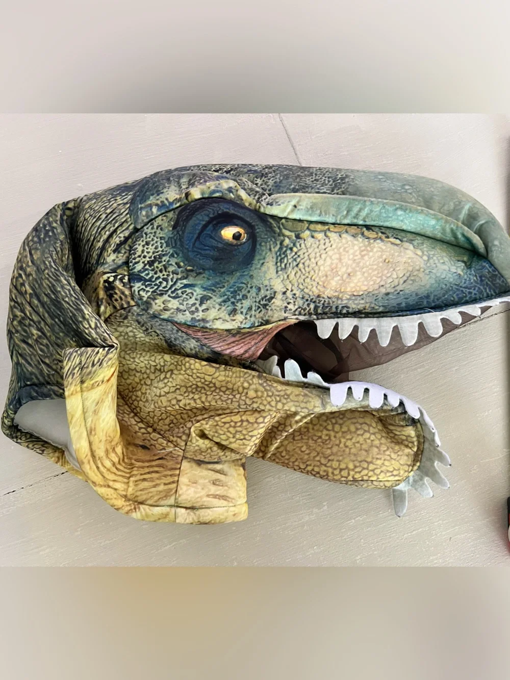 Realistic T-Rex Dinosaur Head Costume Mask 🦖 | Tyrannosaurus Rex | Halloween